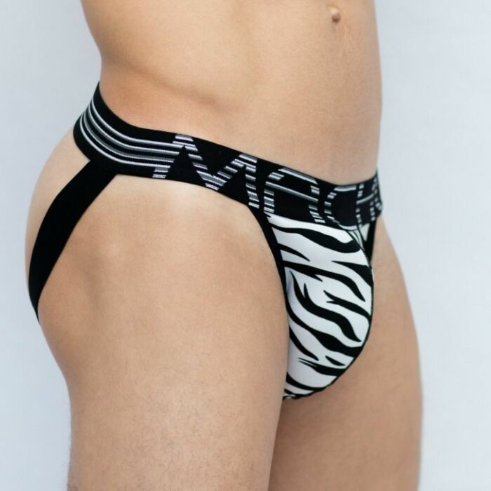 Männlich - mx131 Zebra Jockstrap Größe xl