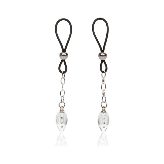 Teardrop Kristall Nippel Anhänger