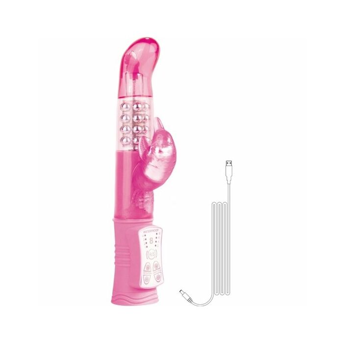 Wiederaufladbare Vibrator rosa delfn
