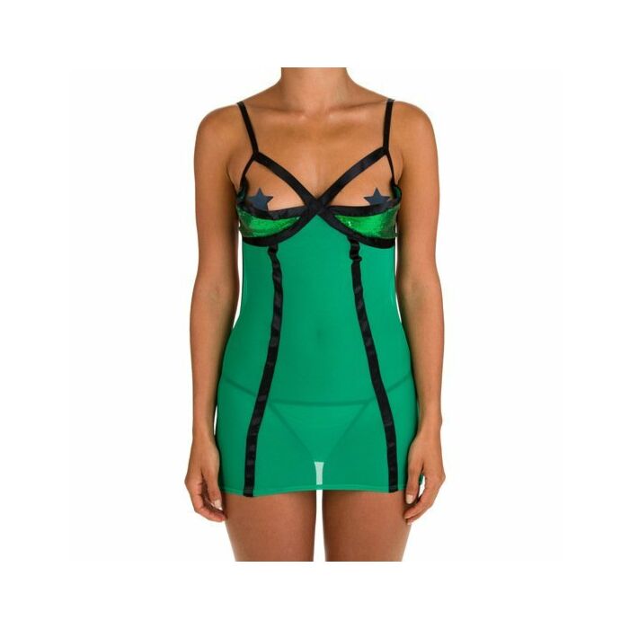 Grünes Kaduna Nachthemd