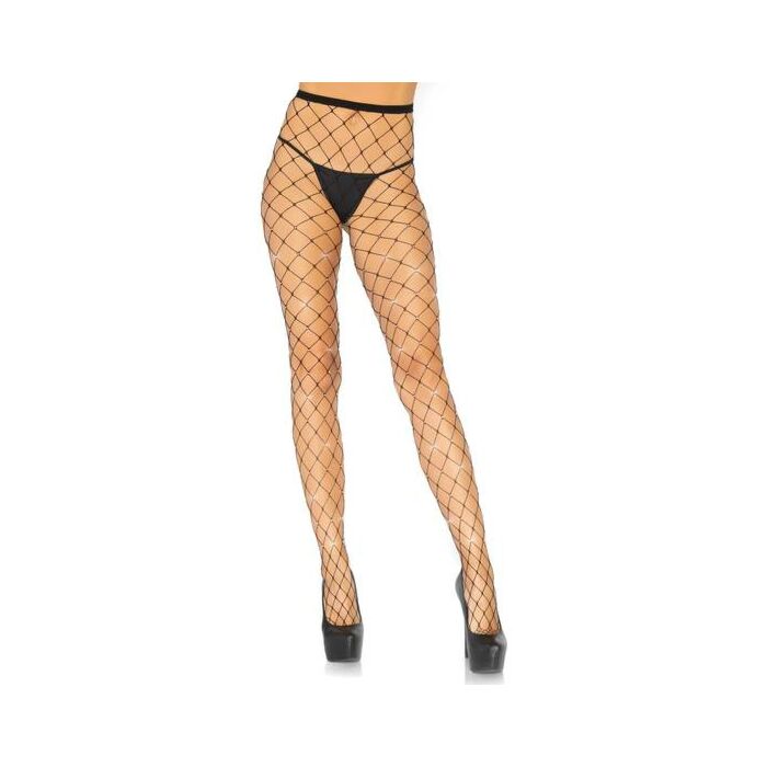 Strass Micro Net Strumpfhose