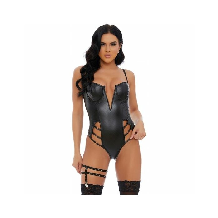 Distress mit dem besten Teddyschwarz aus Kunstleder