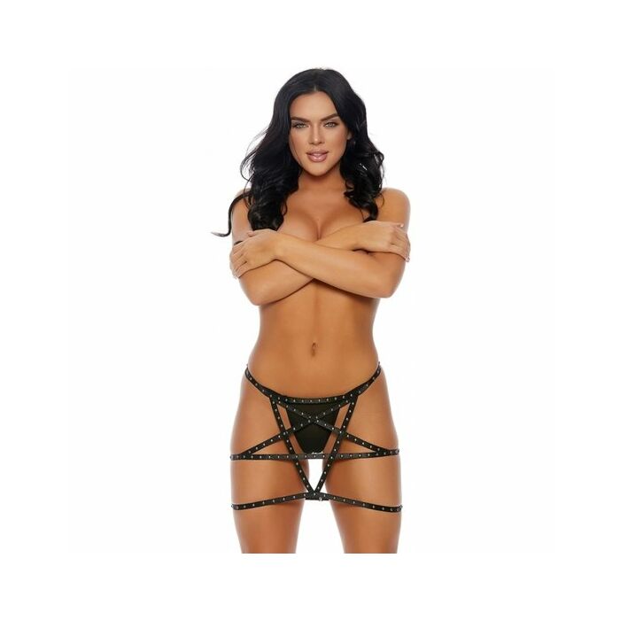 Sei mein Nietenrockgeschirr Gold