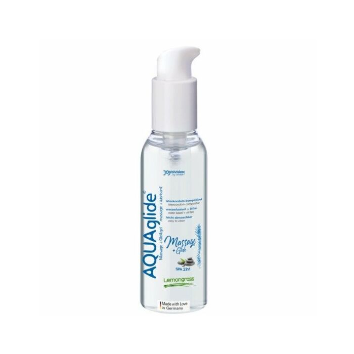Aquaglide Massage + Glide Zitronengras, 200 ml