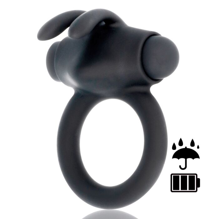 Schwarz & Silber Agron Penisring