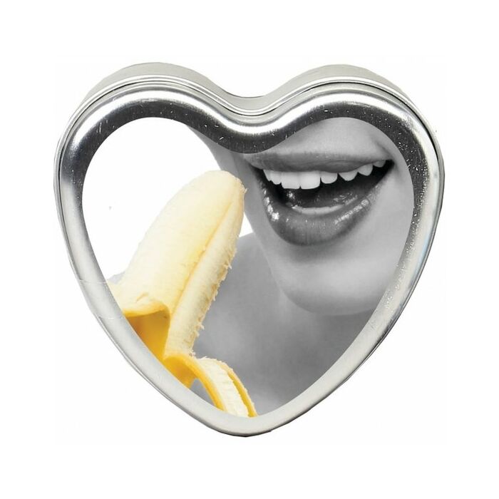 Erdkörper Banane essbare Massage Kerze