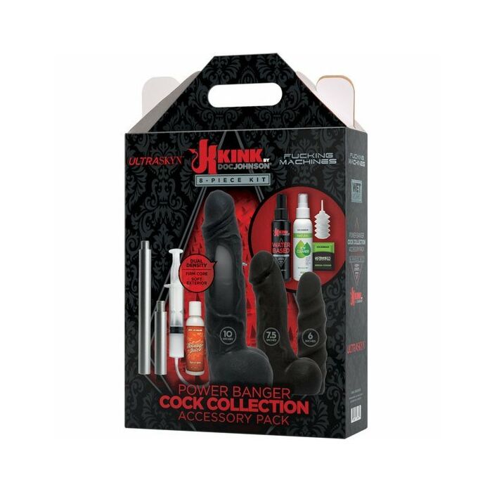 Power Banger Cock 8-teiliges Kit