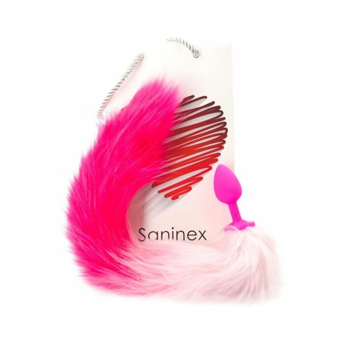 Saninex Sensation Schwanz Butt Plug Pink