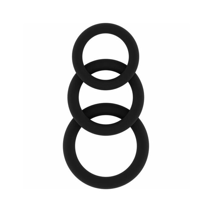 Sono n 25 schwarze Ringe Silikonpenis im September