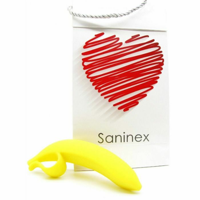 Saninex Dildo orgastischen Fantasie Banane gelb
