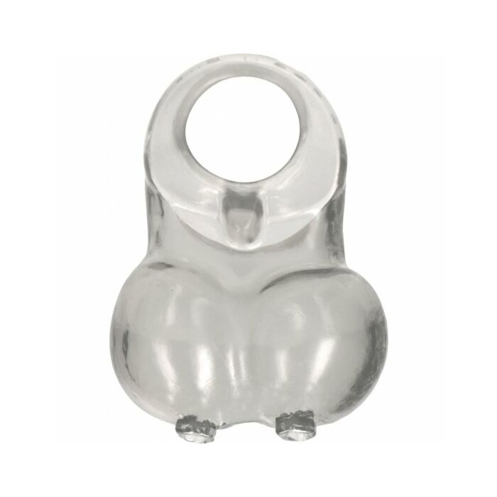 Sono Nr. 73 - Soft Squeeze Scrotum Ring - durchscheinend
