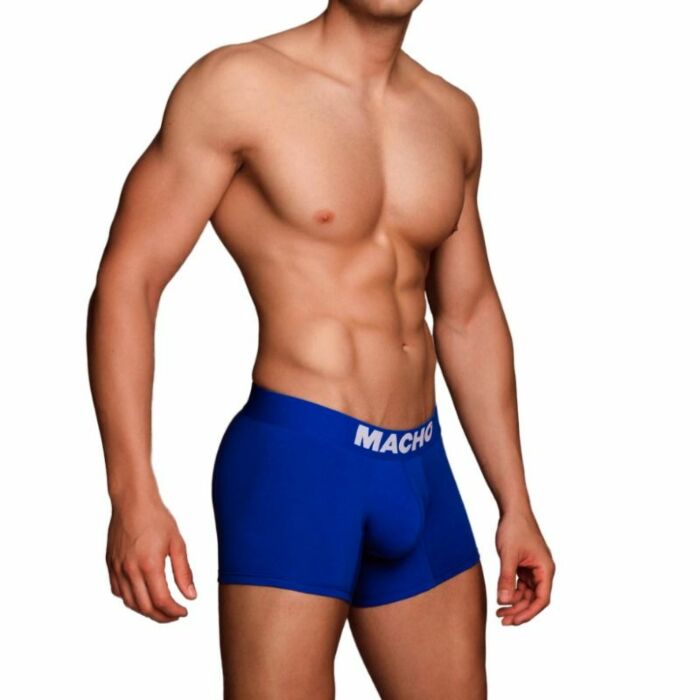 Männlich - ms075 Sportboxer blau Größe s