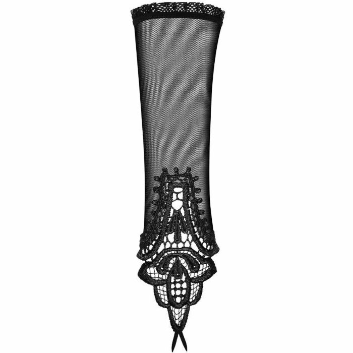 Obsessive Luiza exklusive schwarze Handschuhe