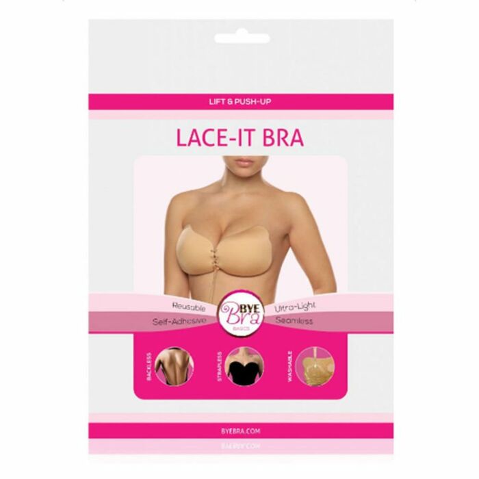 Byebra Lace-It BH Cup D in Schwarz