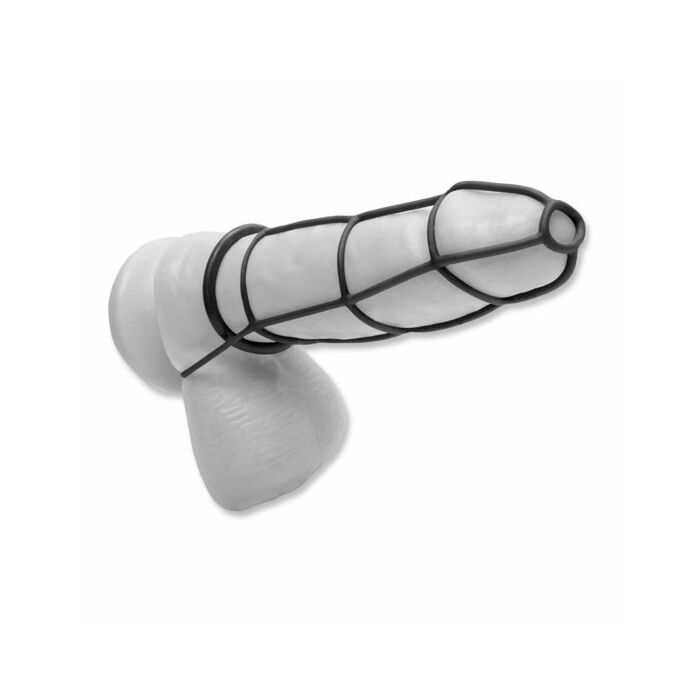 Fetish Fantasy Elite geschickt Mantel und schwarze Ringe für Penis