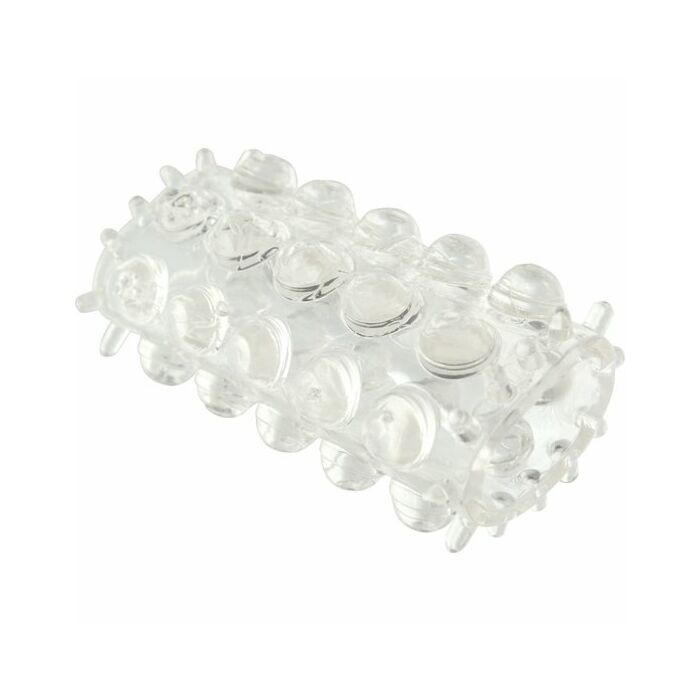 Superdehnbaren Abdeckung für strukturierte transparente Penis