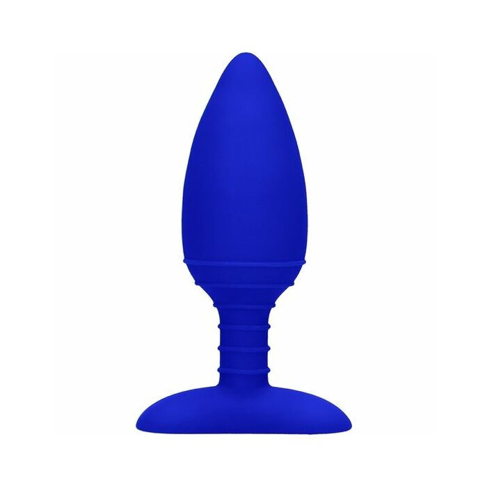 Heizung Anal Butt Plug - leuchtend blau