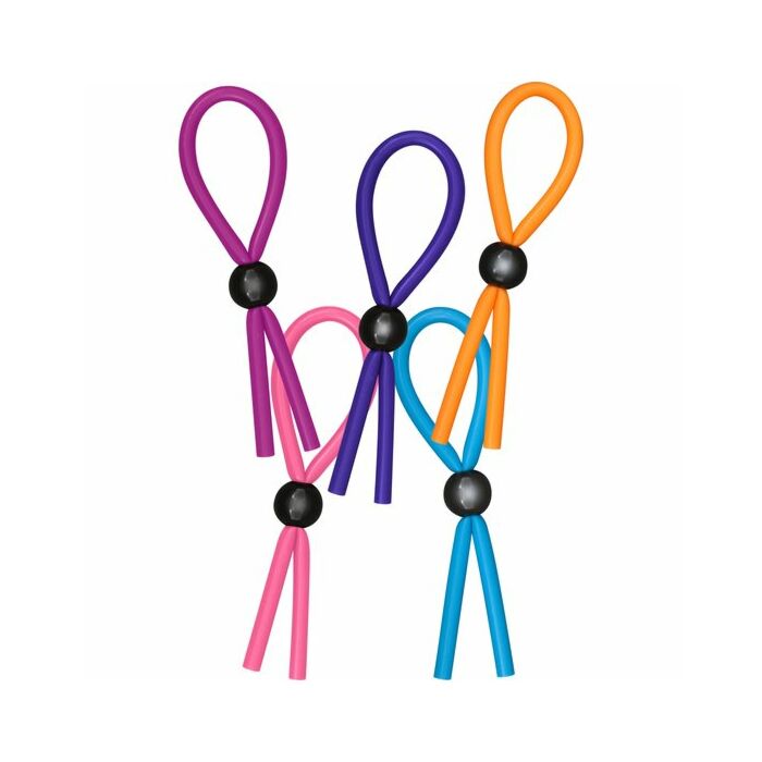 Funky verstellbaren Ring für Penis und Hoden (Display 25 Einheiten)