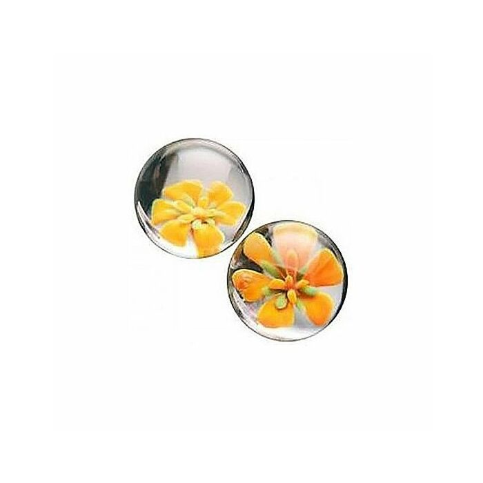 Cyberglass ben wa Bälle - gelbe Blüte