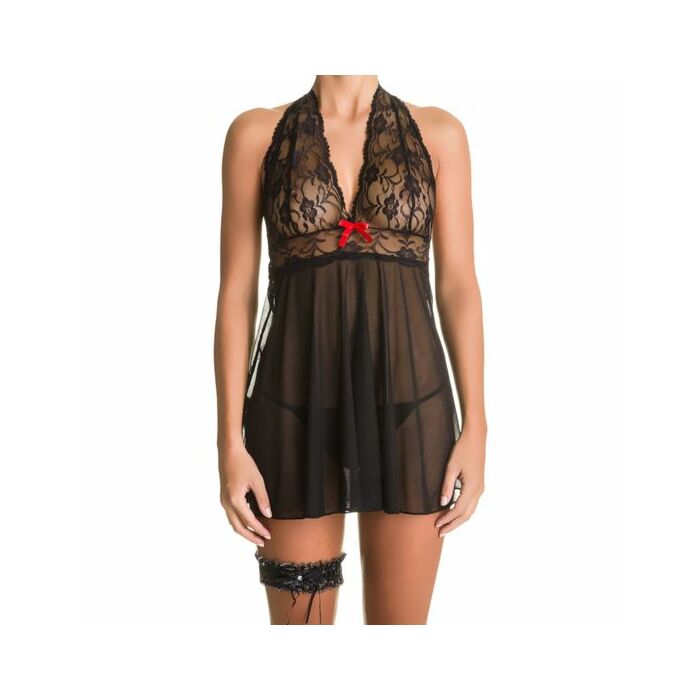 Schwarzes Sabine Babydoll