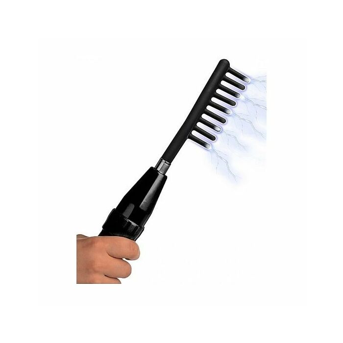 Extreme Dämmerungskamm Silikon und Stim-Aufsatz - schwarz