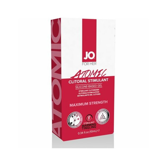 Jo klitorale Gel 10 ml Intensität atomica