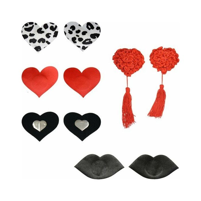 Set mit 5 suggestiven Zitzenbechern