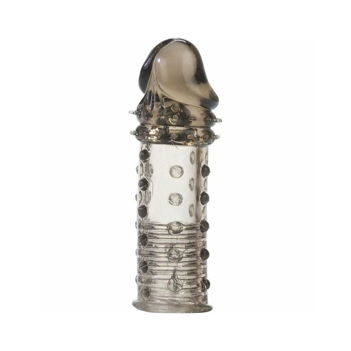 Verlängerung grau Silikon Penis