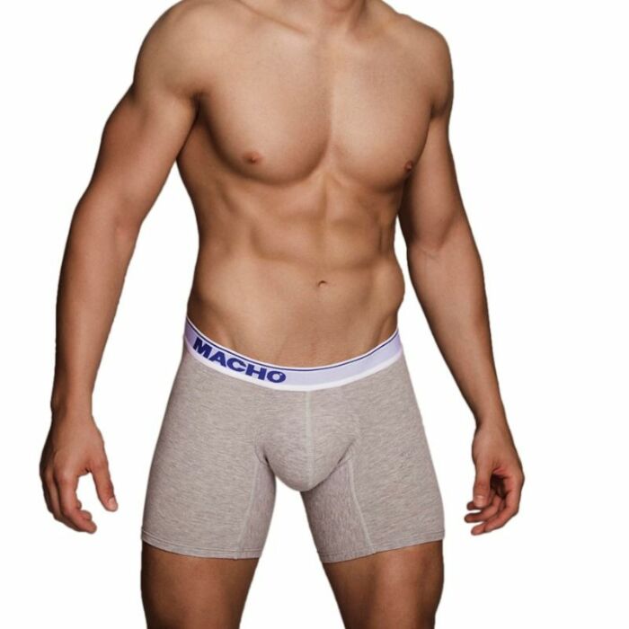 Macho - mc087 großer Boxer grau Größe xl