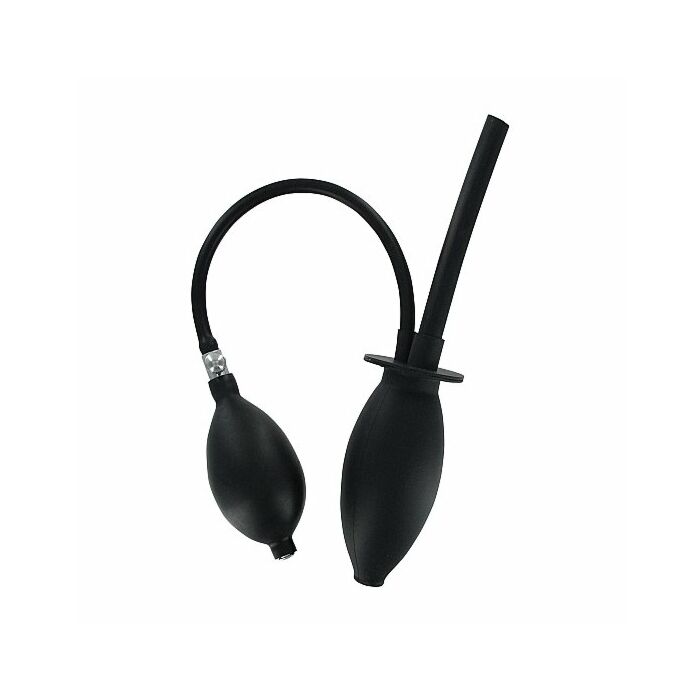 Reinigen Sie den aufblasbaren Einlaufstopfen von Silikonschwarz