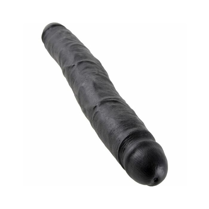 König Dildo Schwanz doppelt schwarz 30 cm