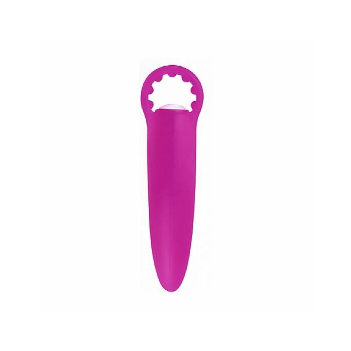 Neon lila Ring für Penis