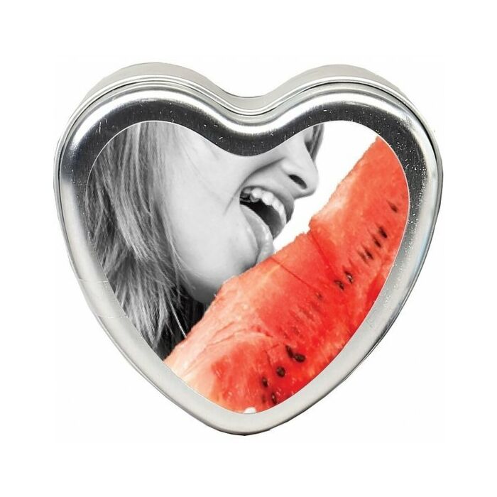 Essbare Massagekerze der Wassermelone des irdischen Körpers