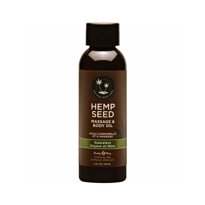 Erdkörper Guavalva Massageöl - 60ml