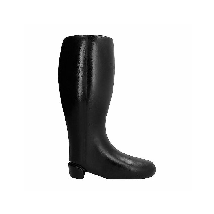 Anal Herausforderung Stiefel 31cm Schwarz Feuer