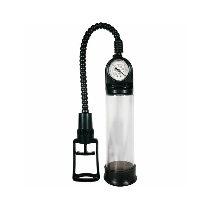 Erektionspumpe mit schwarz manometro