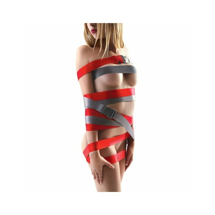 Strapease-XL Bondage Straps 8ft rot