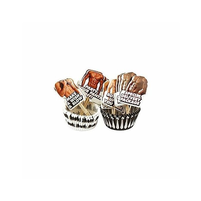 Cupcake-Set, heißer Körper
