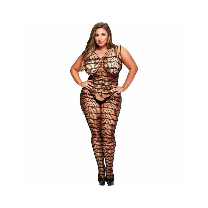 Criss Cross Bodystocking ohne Schritt