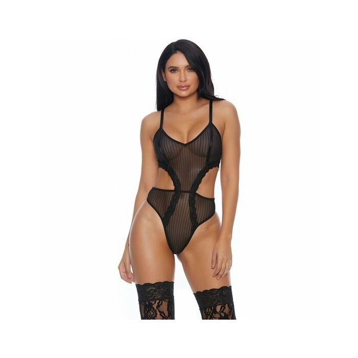 Süße Sirene Teddy schwarz