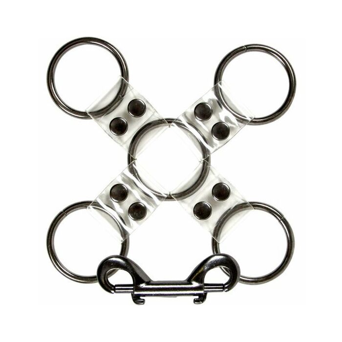 Bare Halsfessel mit Leine