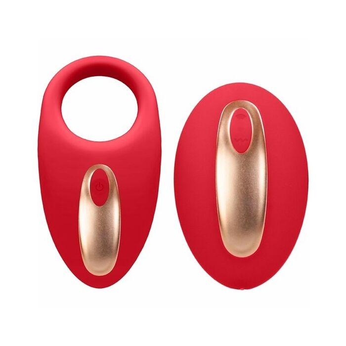 Doppelte vibrierende Spielzeughaltung rot