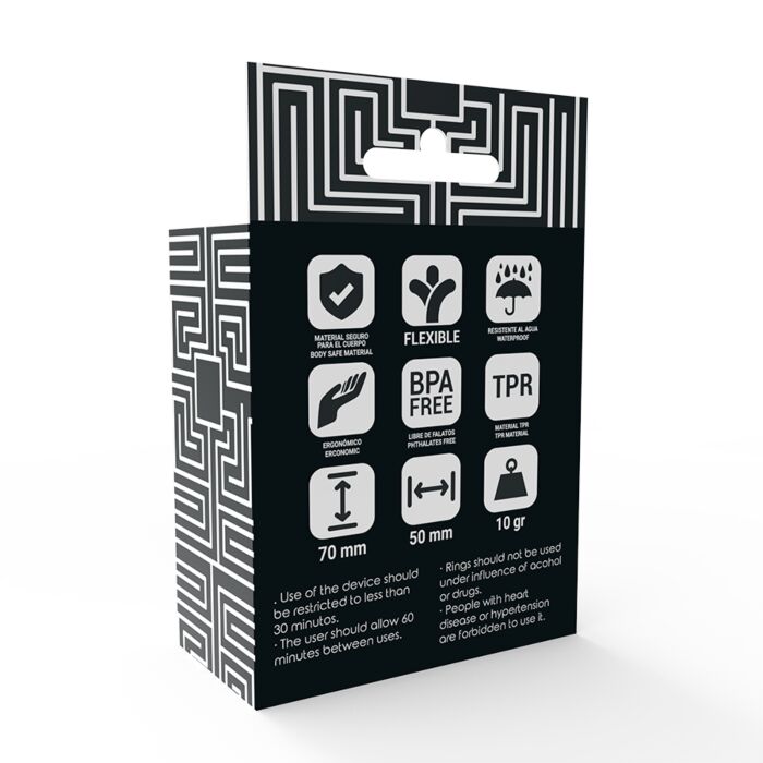 Süchtiges Spielzeug Potenzring Penis schwarz