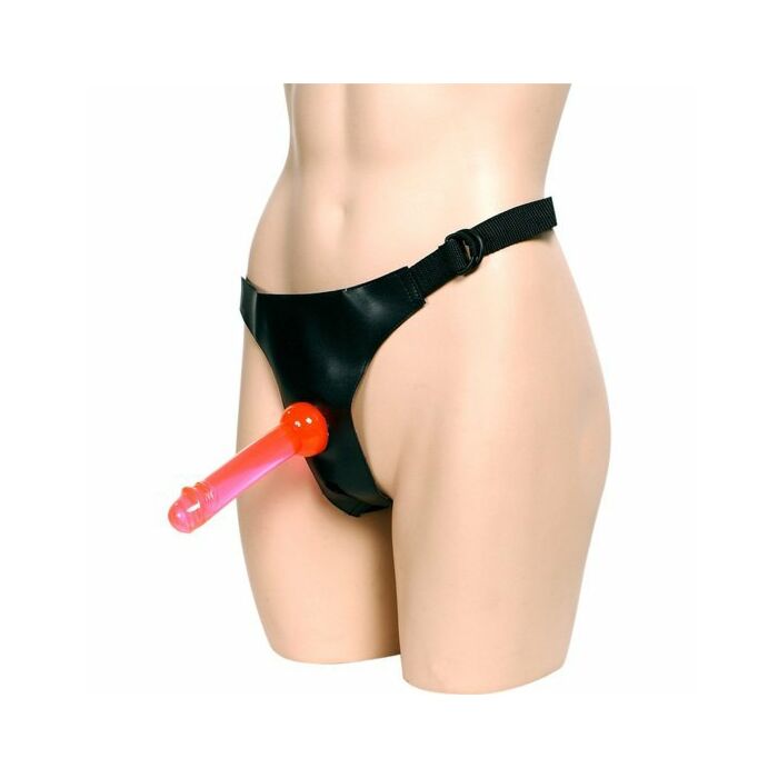 Sevencreations Schrittloser Gurt am Gurt 2 Dongs