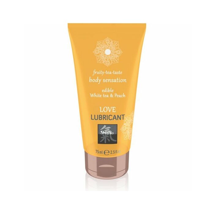 Liebe Schmiermittel essbaren weißen Tee & Pfirsich 75ml