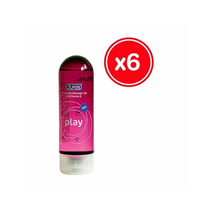 Durex Play Massage 200 ml (6 Stück)