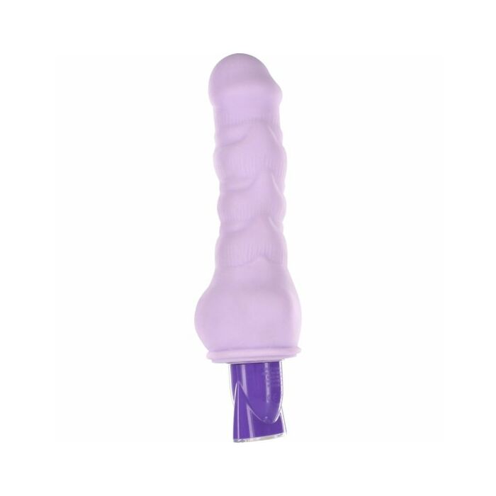 Bendie lila Vibrator mit 10 Funktionen Penis