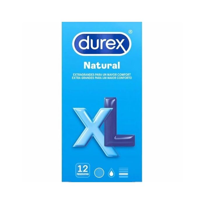 Kondome Natur XL Durex 12 Stk.