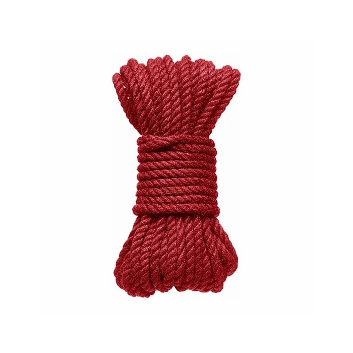 Knick - 6mm Hanf Bondage Seil - 30 ft. Rot