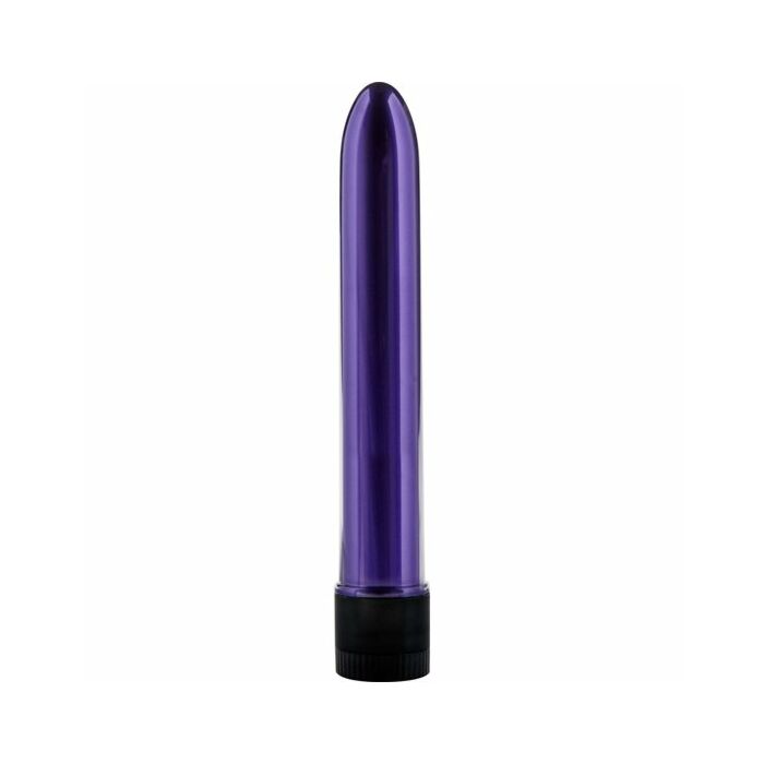 Metallic lila klassischen Vibrator 17cm